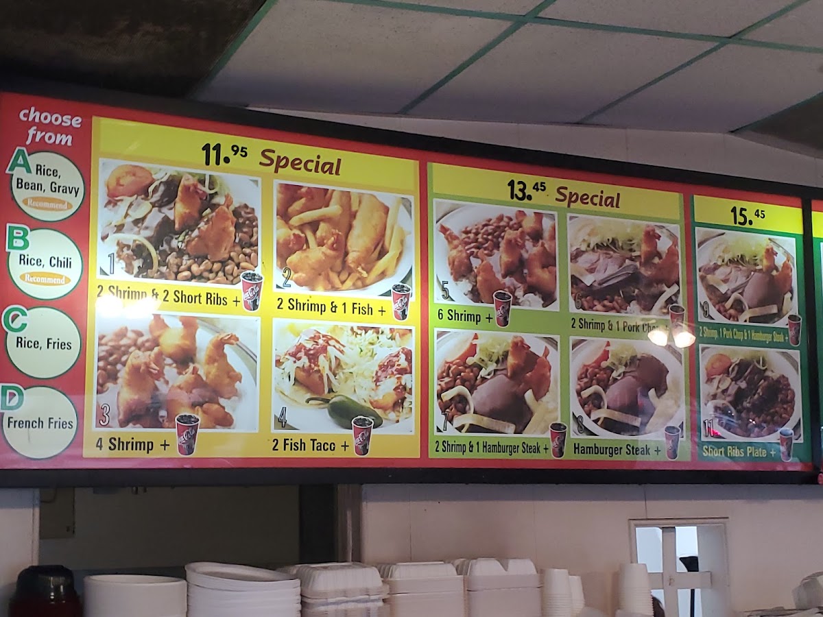 Johnny's Shrimp Boat Menu - Image 2